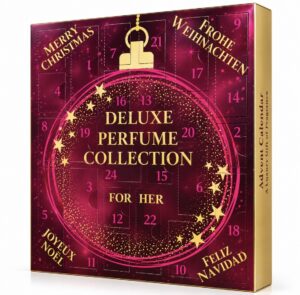 Adventskalender mit 24 verschiedene Damenparfüm(Duftzwillinge) Weihnachtskalender